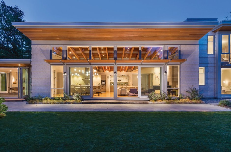 Дома с односкатной крышей одноэтажные