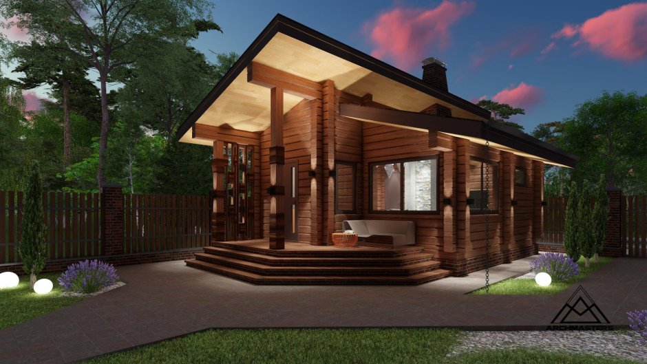 Гуд Вуд Одноэтажная баня