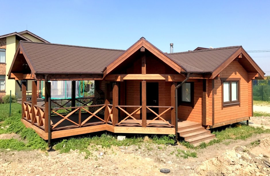 Баня- дом - брусовая - проект