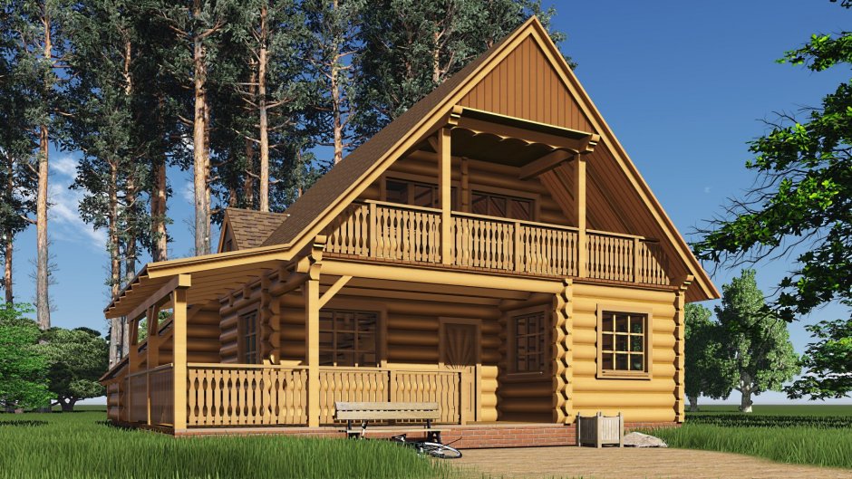 Баня с верандой и барбекю проекты 6х3