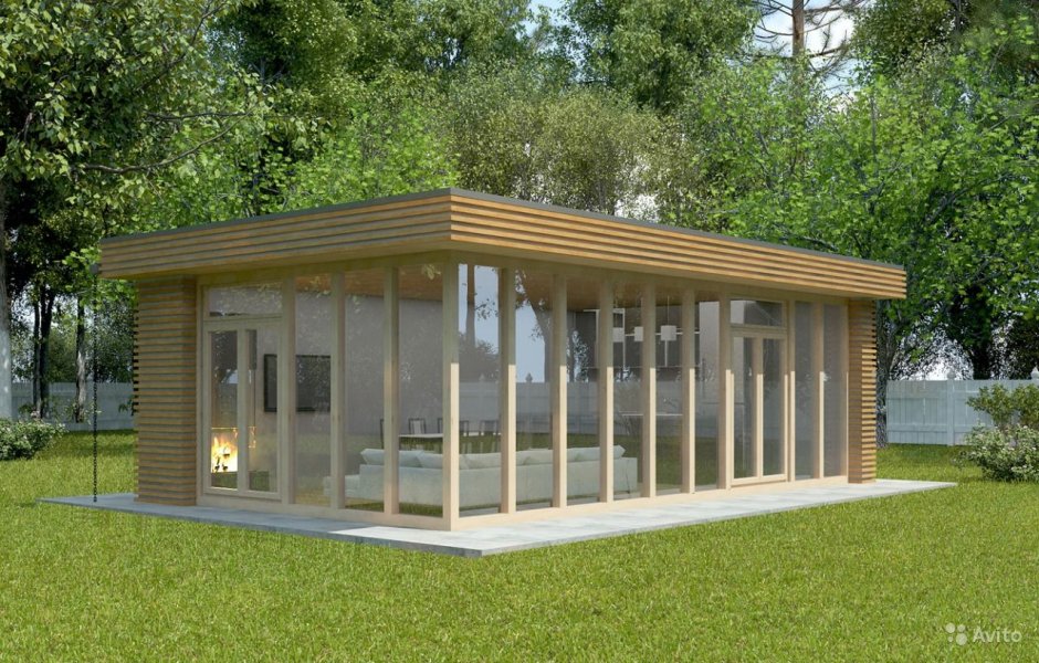 Беседка каркас 1скат Дубрава