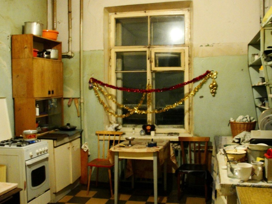 Советская кухня в хрущевке