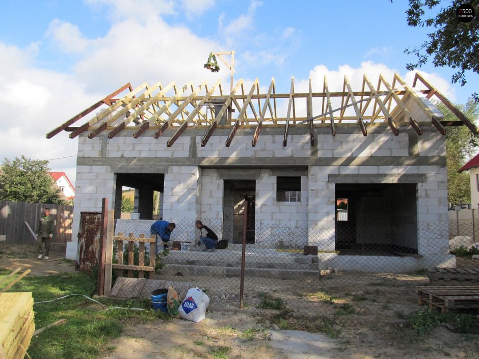 Дома из пеноблоков с гаражом