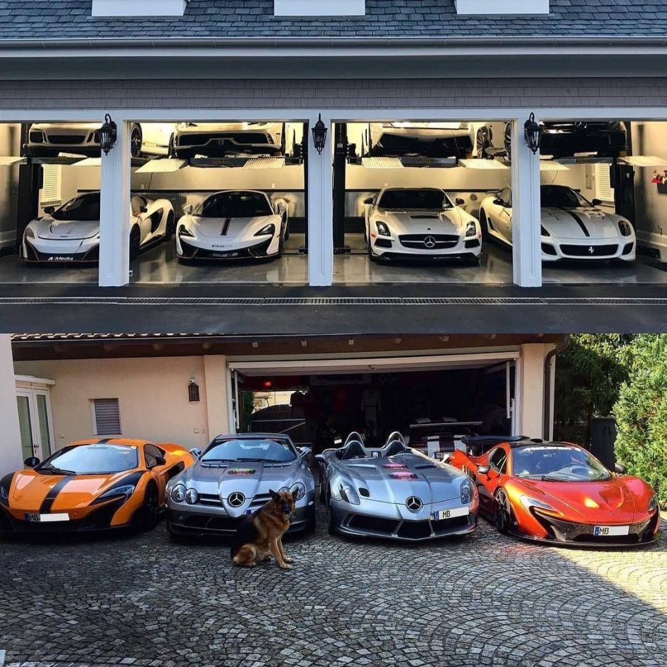 Богатый гараж