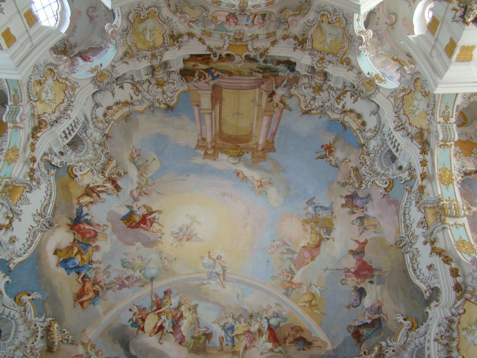 Фрески монастыря Галла