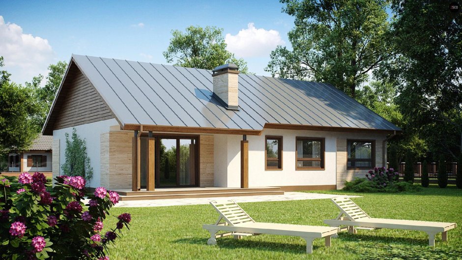 Z500 проекты одноэтажных каркасных домов