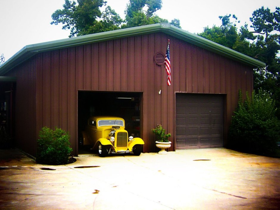 Гараж для машины снаружи