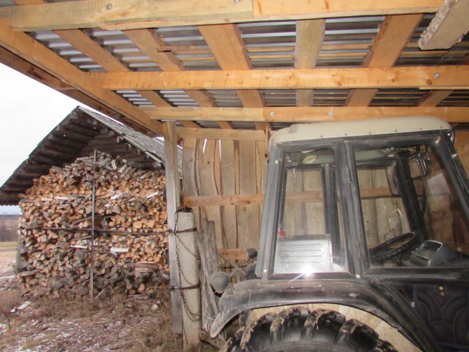 Гараж для трактора МТЗ 82