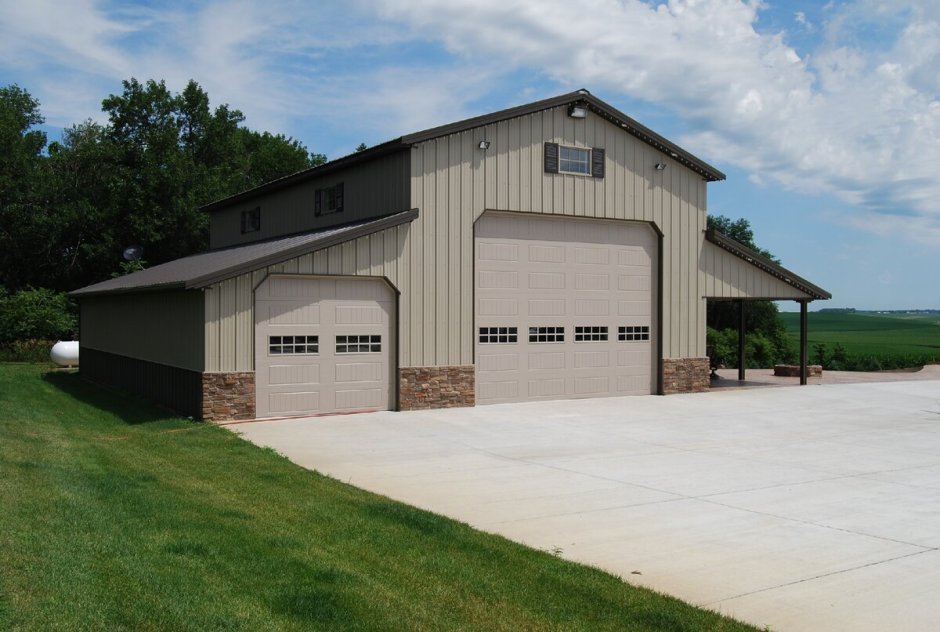 Гараж для грузового автомобиля