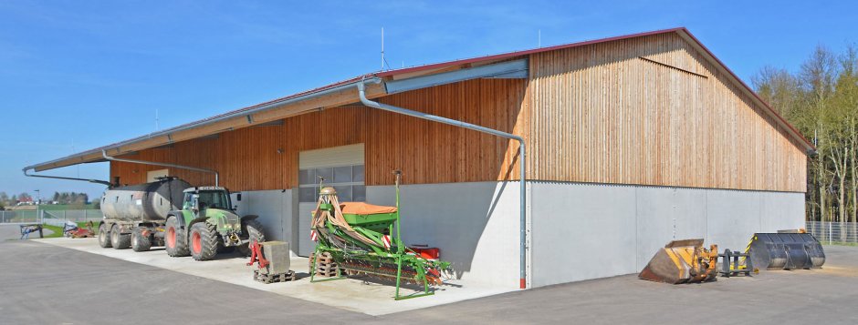 Гараж для сельскохозяйственной техники