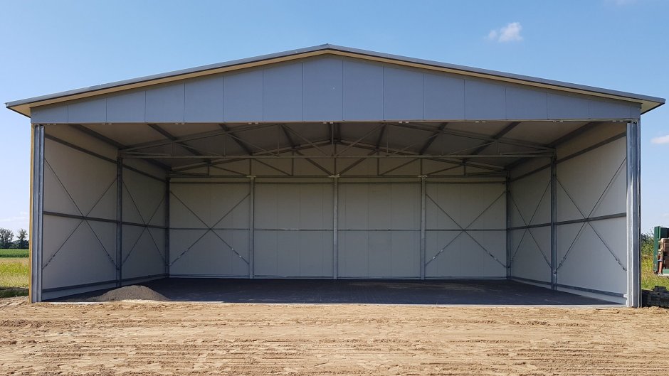 Ангар сэндвич панели