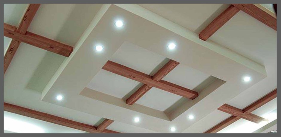 Многоуровневый подвесной потолок