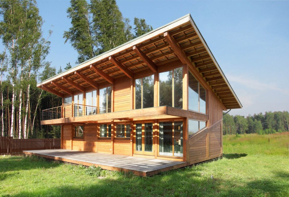 Дом фахверк проект Скандинавия