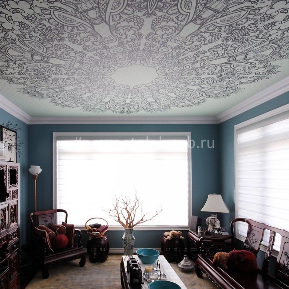 Кружевной потолок