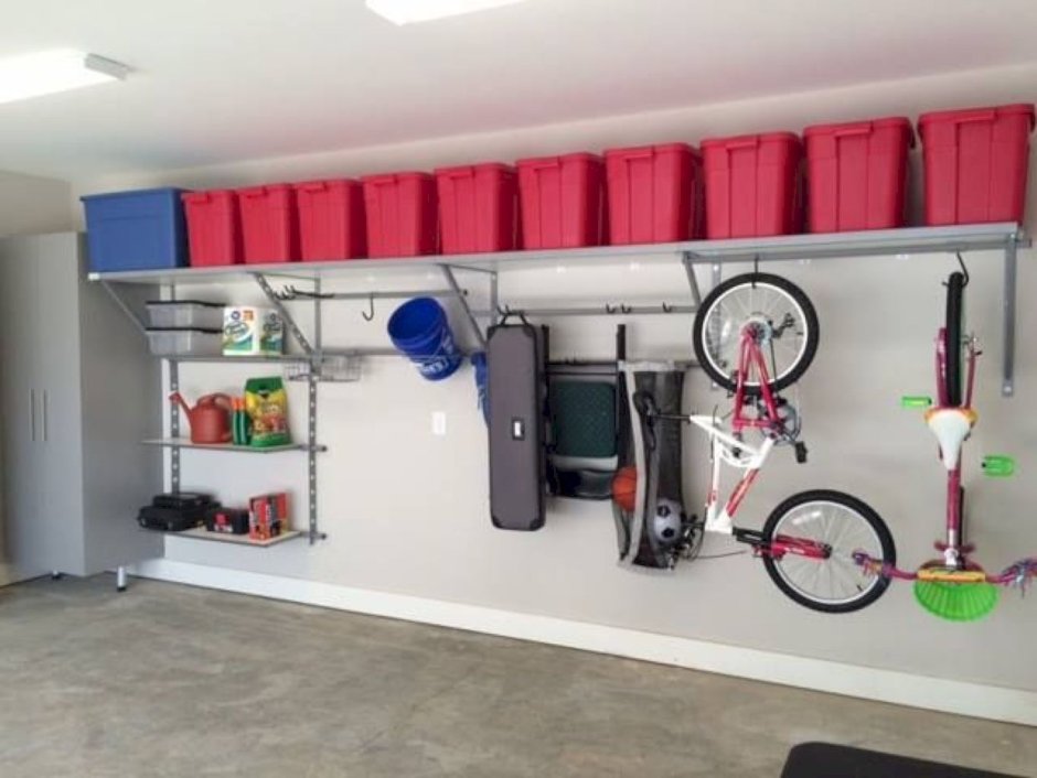Экономия места в гараже