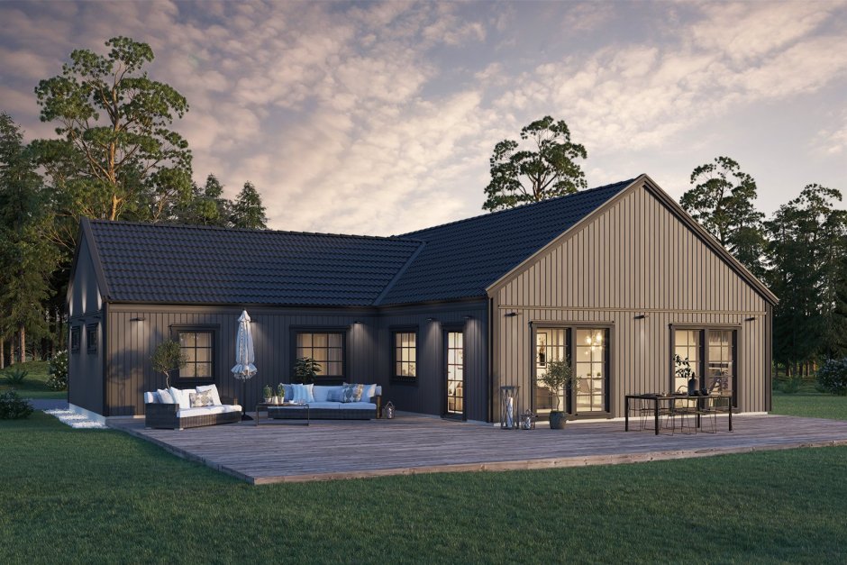 Барнхаус 200м