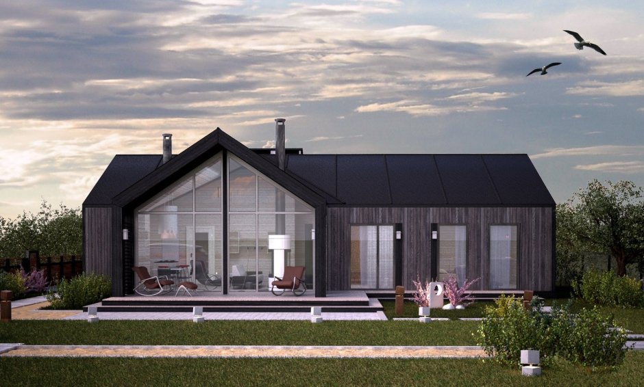 Барнхаус 200м