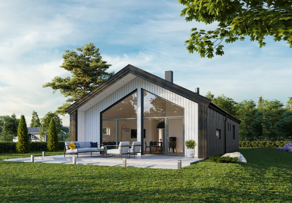 Барнхаус 100 м