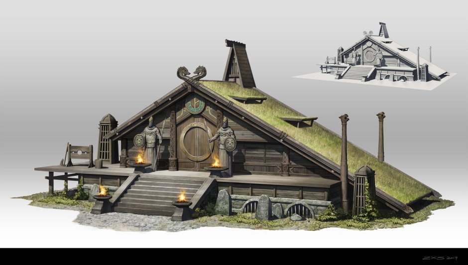 Дом ярла викингов