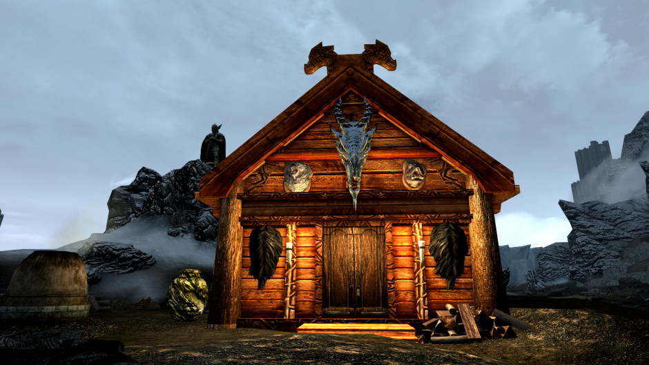 Дом охотника скайрим
