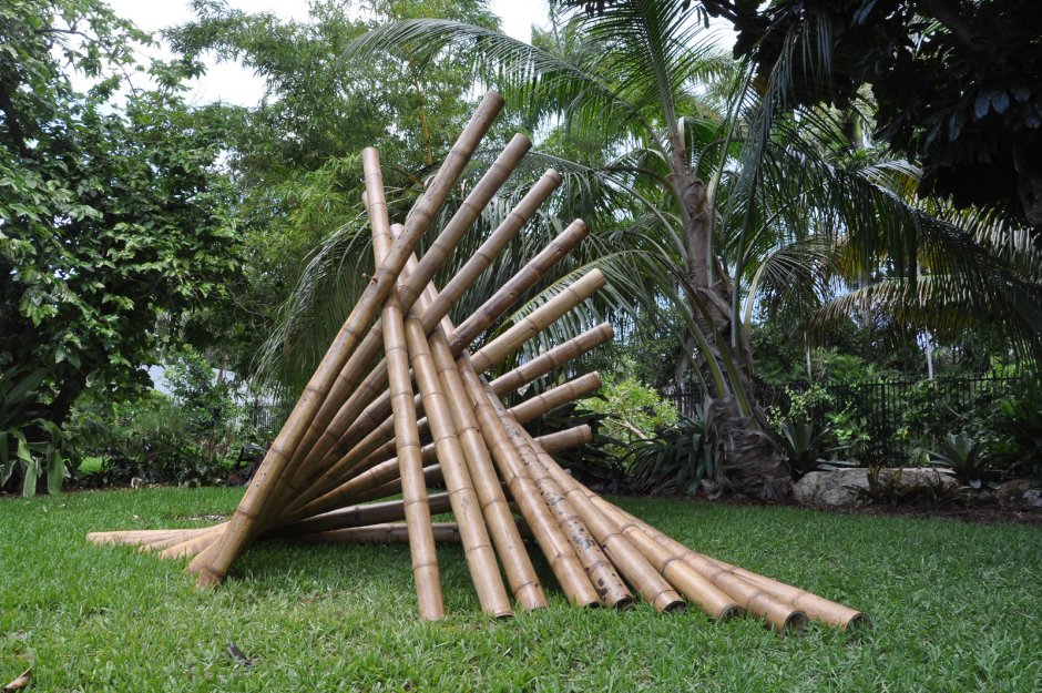 Пергола iz bambuka