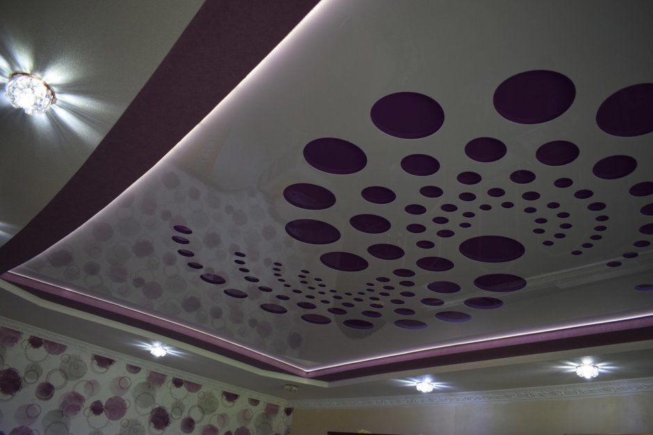 Перфорированные потолки из гипсокартона