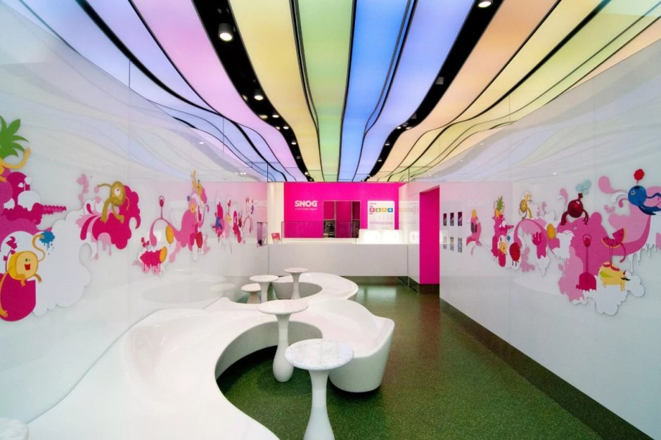 Радужными потолками