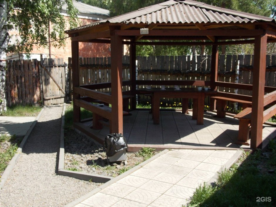 Комплекс Олимпийский Барнаул беседки