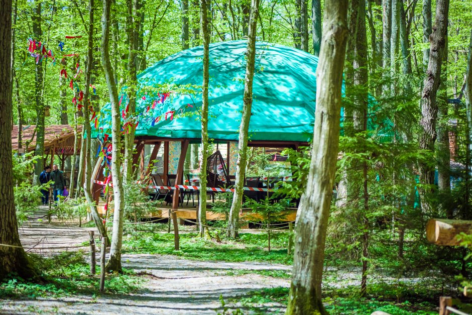 Беседка в стиле классика