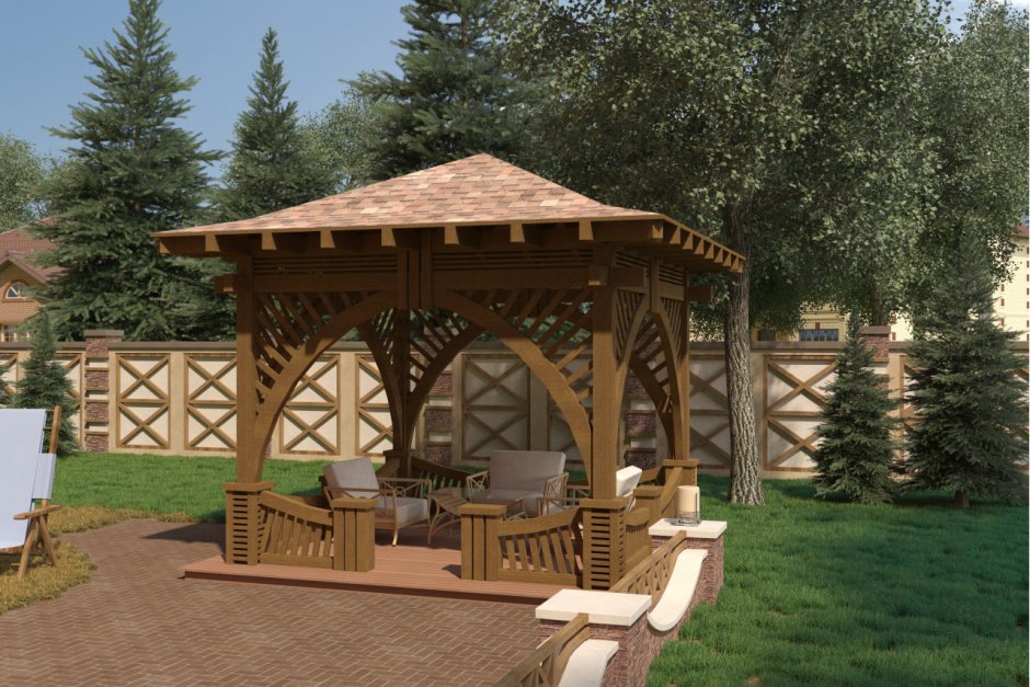 Franklin Millworks беседки