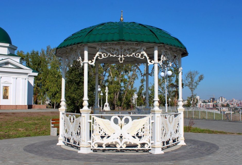 Кедр беседка Барнаул