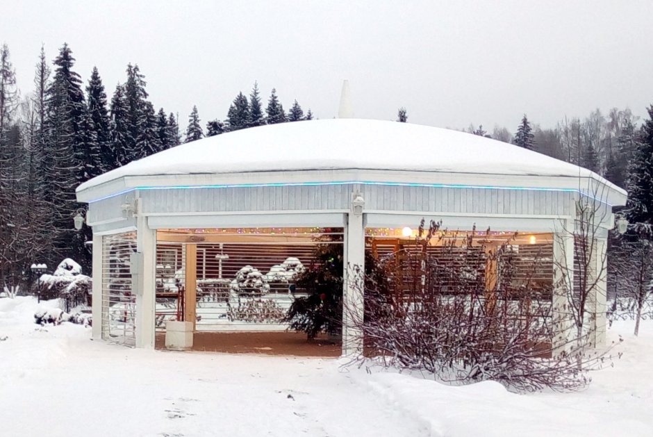 Квадросферы купол