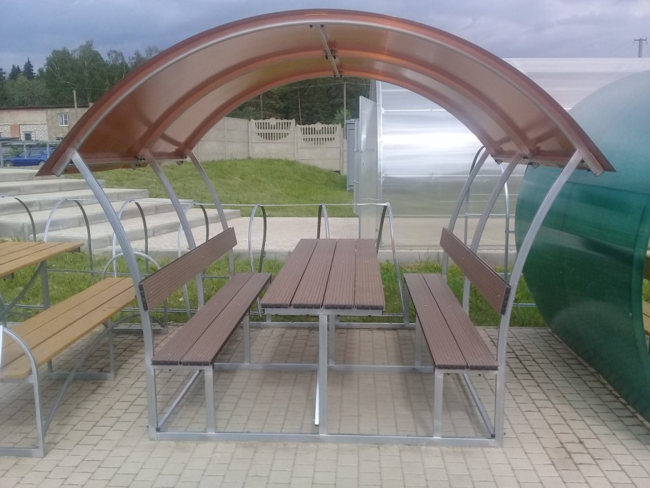 Зимне летняя беседка