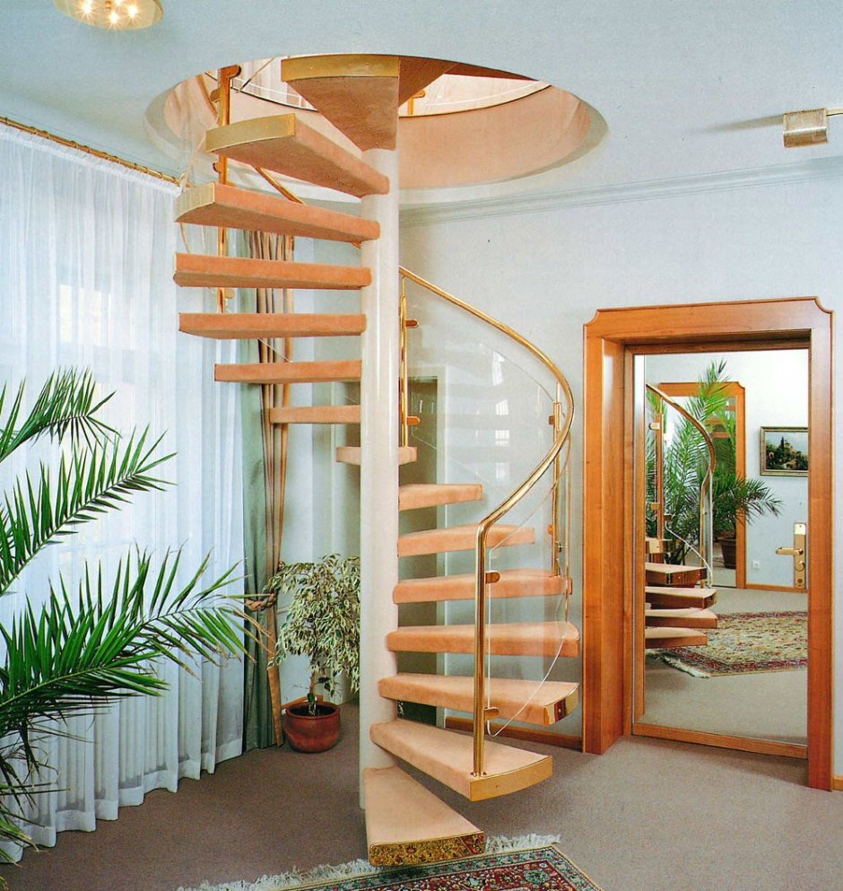 Лестница на мансарду в частном доме варианты