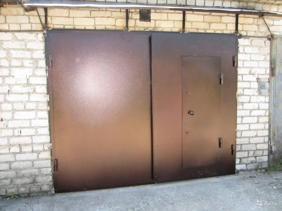 Ворота гаражные металлические Титан 8(495) 532-46-17