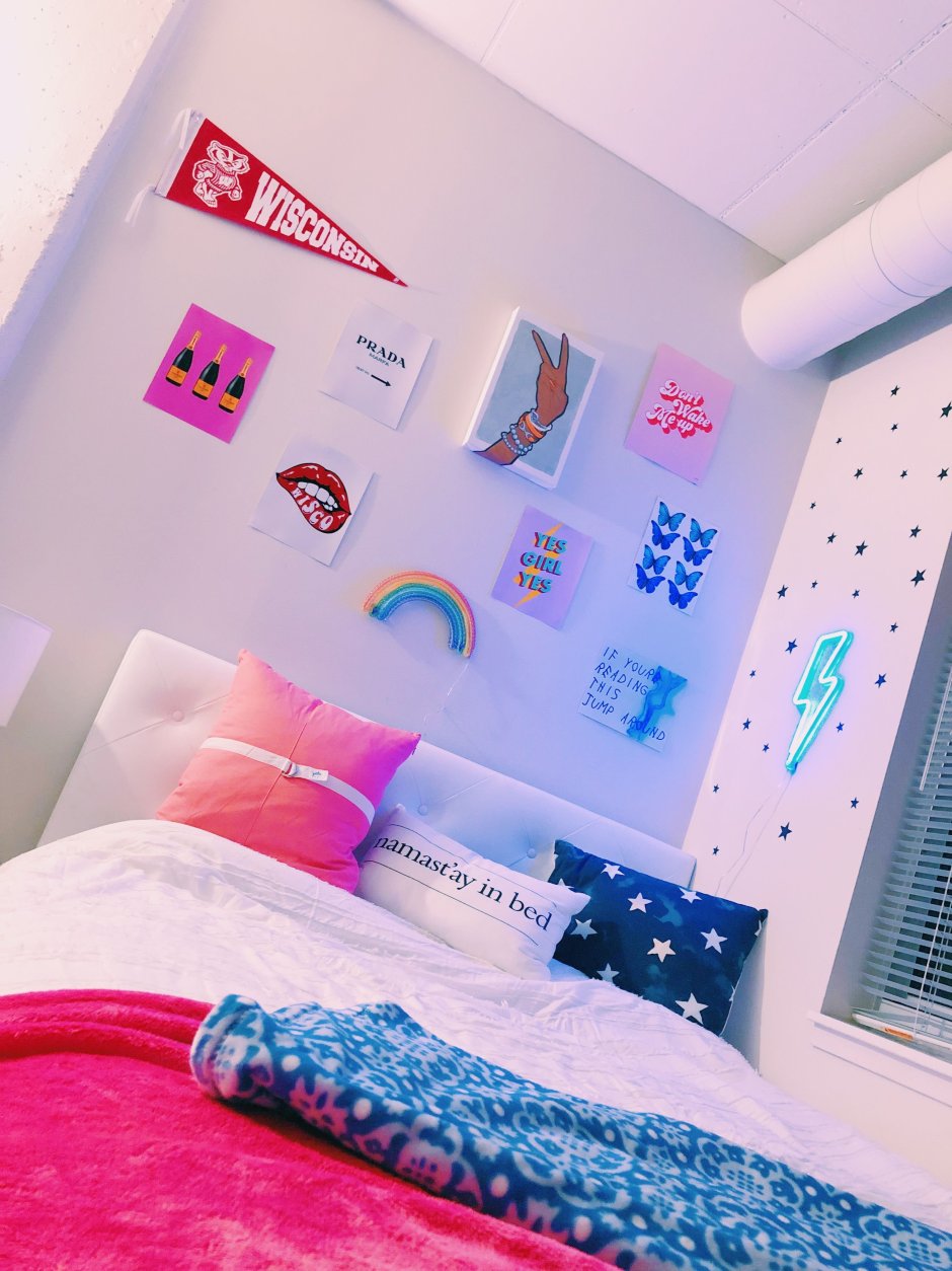 Декор комнаты для девочки подростка
