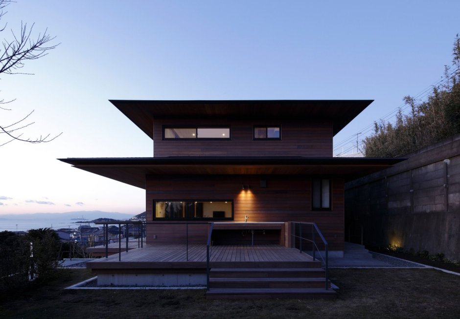 Японские дома современные простые