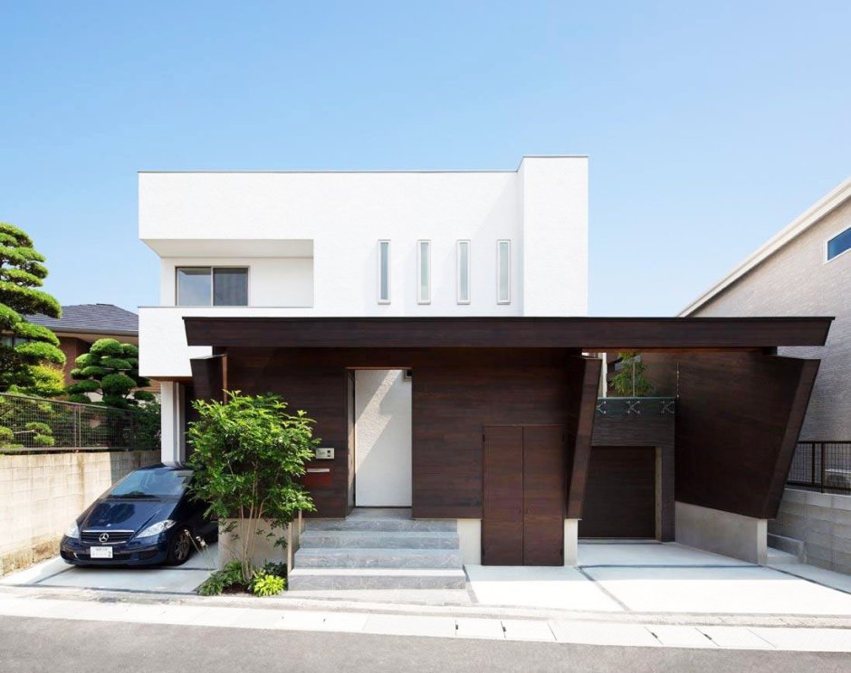 Современный дом в японском стиле