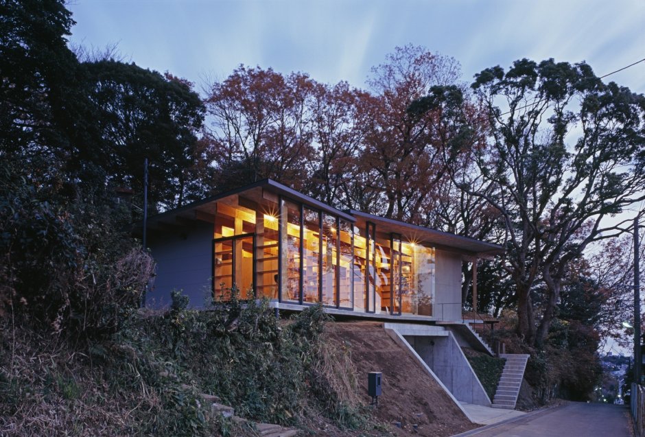 Современная частная японская архитектура