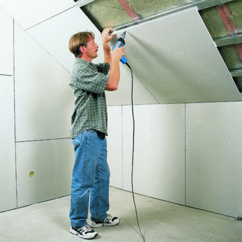 Кнауф суперлист монтаж