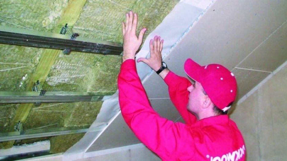 Обшивка мансарды гипсокартоном