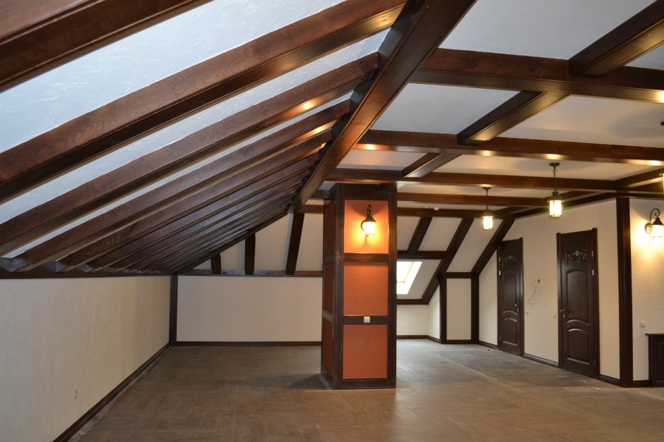 Фальшбалки мансарда мансарда