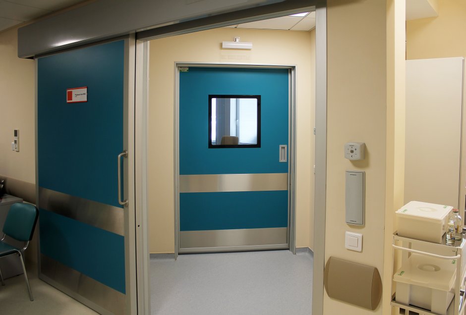 Слайдерные двери для чистых помещений