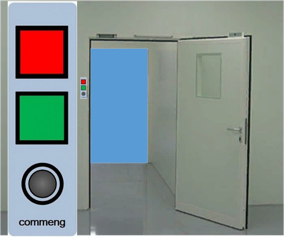 Слайдерные двери для чистых помещений
