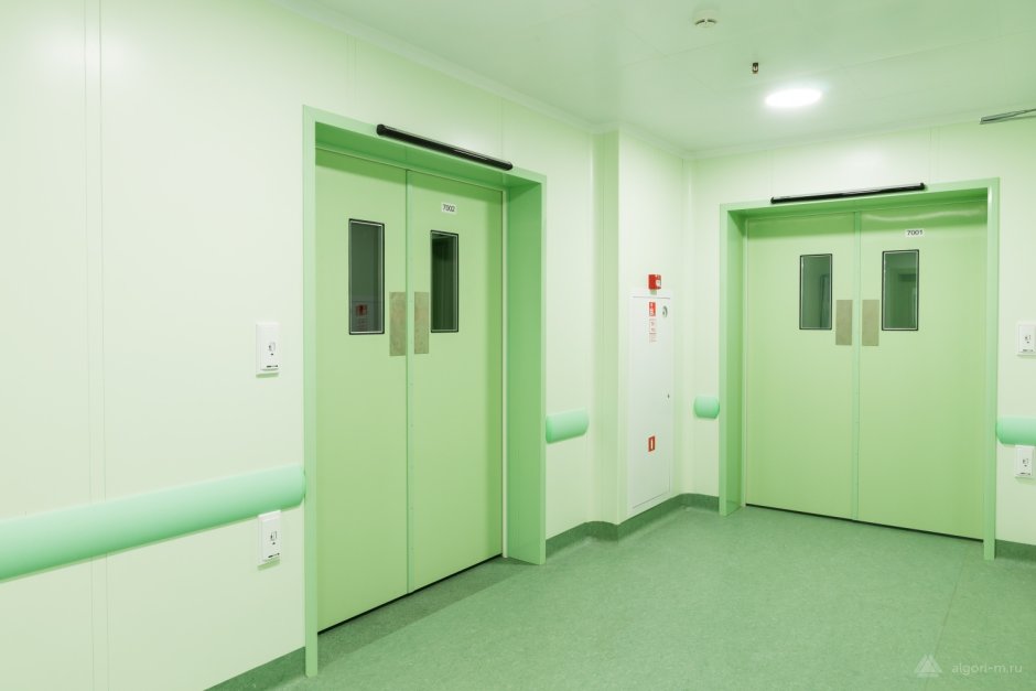 Лабораторные двери для чистых помещений