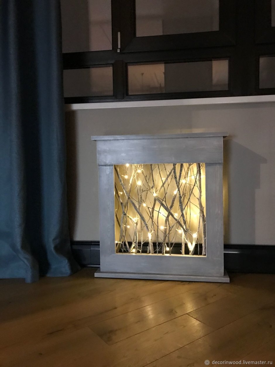 Искусственные дрова для камина