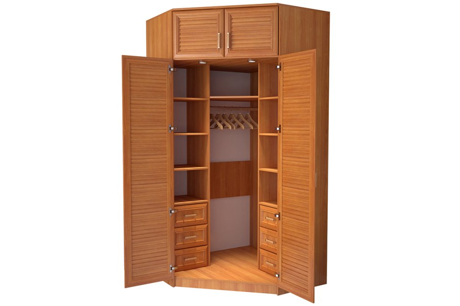 Шкаф угловой двустворчатый "у-3м"