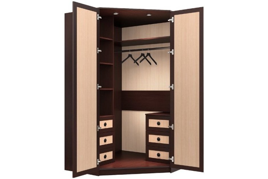 Угловой шкаф 13мдф