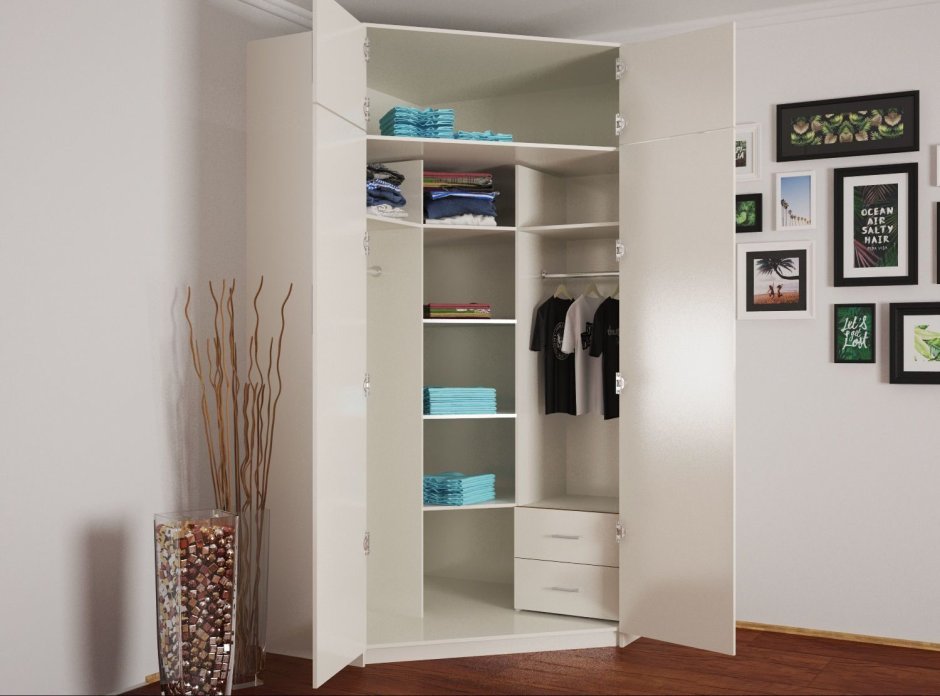 Шкаф угловой Эвелина 24-1 BMS