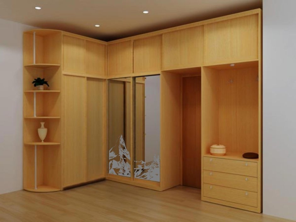 Шкафы угловые в комнату